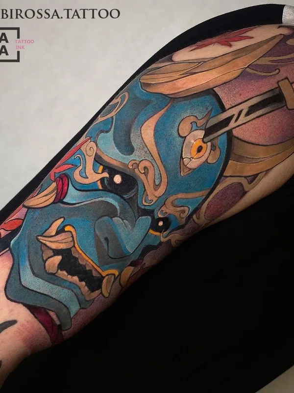 color japanese Tatuaggio su forearm #43867 | Tatuatore Anna Kot