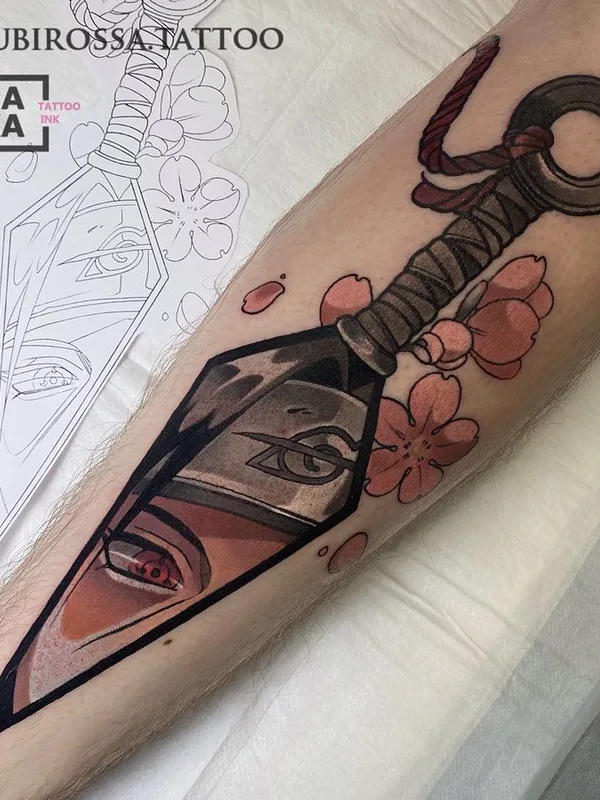 color anime Tatuaggio su forearm #43864 | Tatuatore Anna Kot