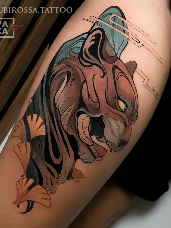 color illustrative Tatuaggio su forearm #43866 | Tatuatore Anna Kot