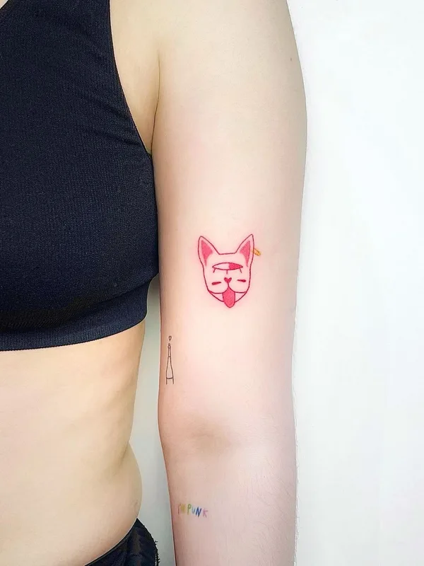 female color cartoon 纹身 在 forearm #44034 | 纹身师 Liniyami tattoo