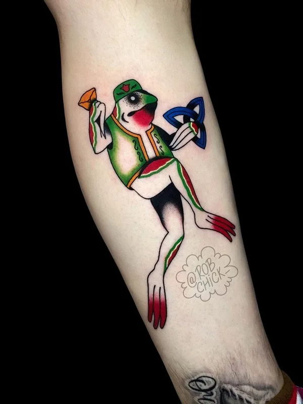 color traditional Tatuaggio su forearm #44046 | Tatuatore Роберт Роберт