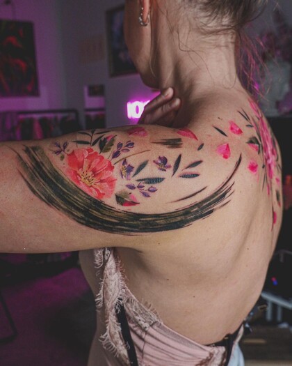 Тату эскиз # Тату мастер Diana Ivashkevich