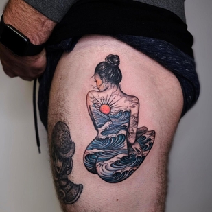 татуировка #44292 | Тату мастер Rohatattoo