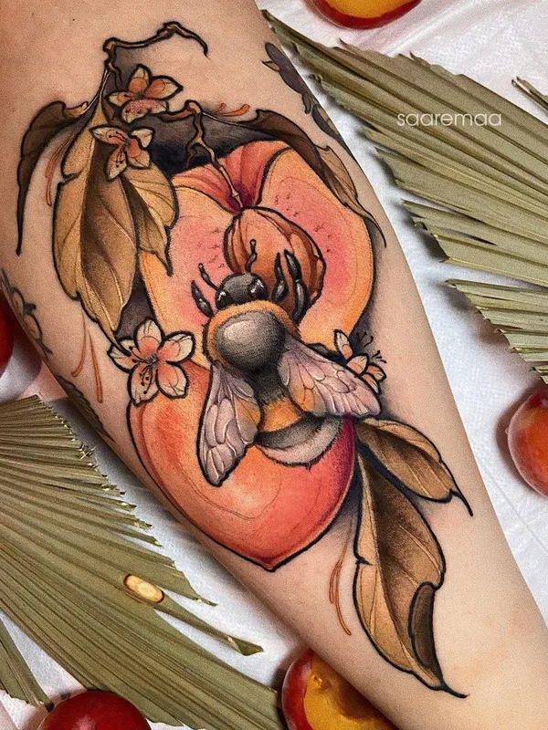 color illustrative татуировка на forearm #44715 | Тату мастер Анастасия Клюева