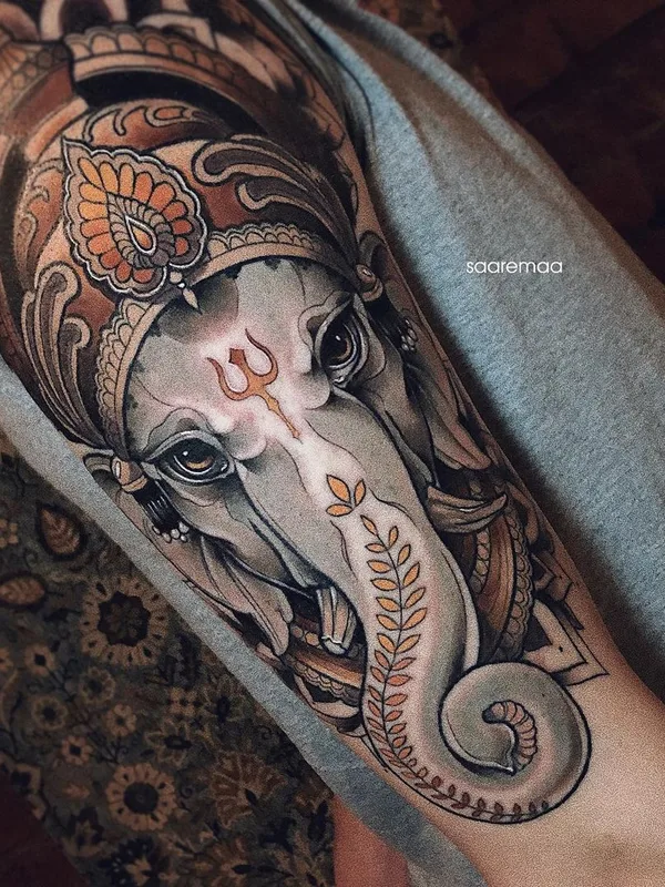 color realism татуировка на full sleeve #44720 | Тату мастер Анастасия Клюева