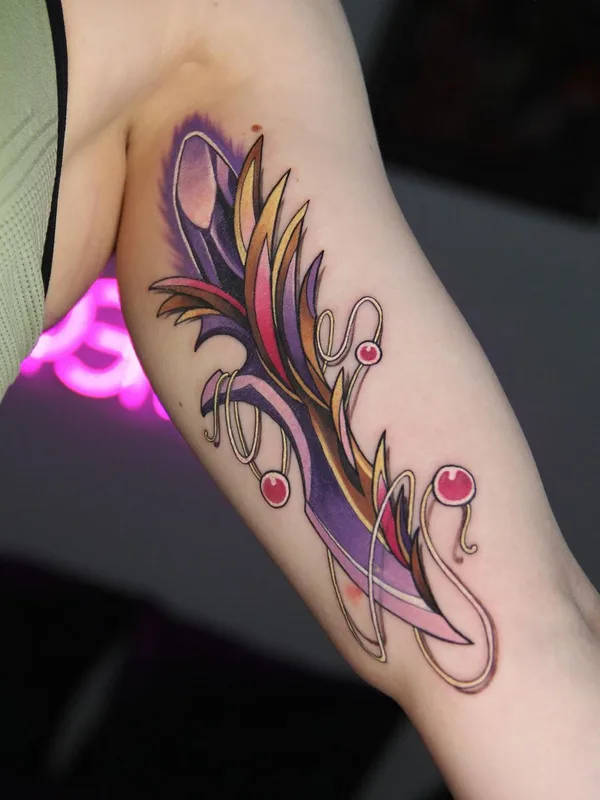color illustrative татуировка на forearm #44821 | Тату мастер Алина Ману