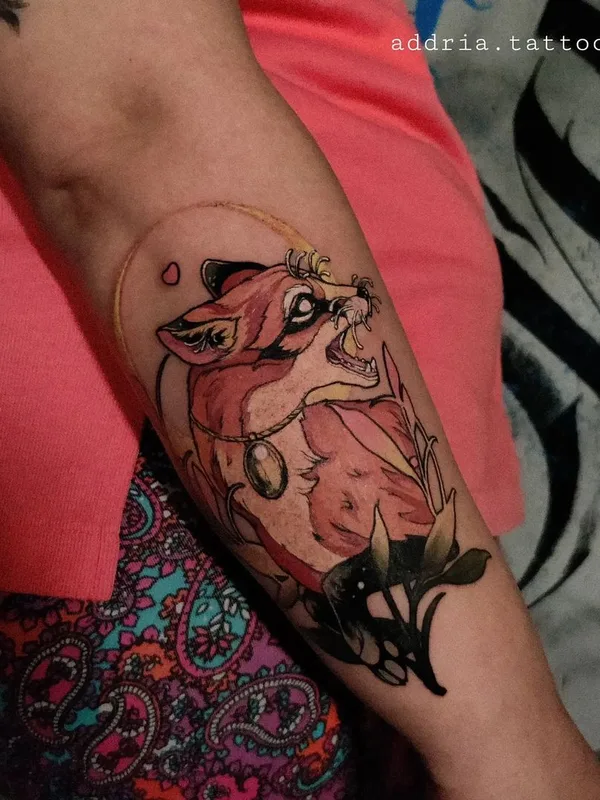color illustrative татуировка на forearm #45016 | Тату мастер Ксения Дорошина