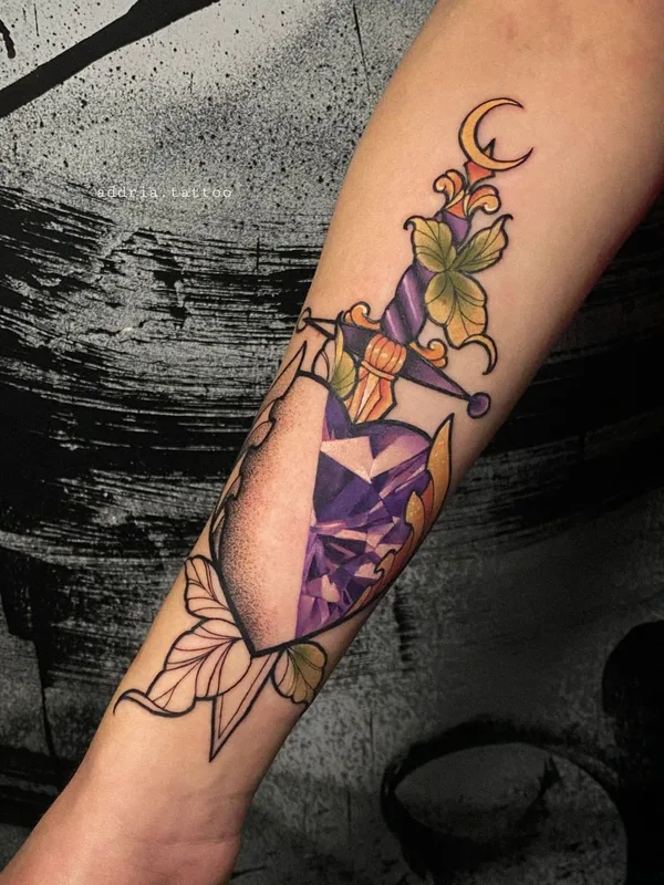 color illustrative татуировка на forearm #45019 | Тату мастер Ксения Дорошина