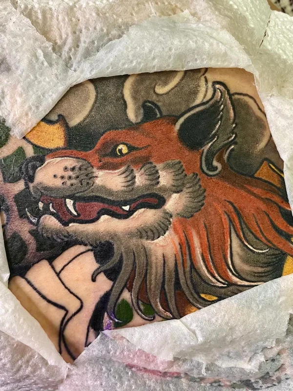 color japanese Tatuaggio su unknown #45045 | Tatuatore Ekaterina Ostrova