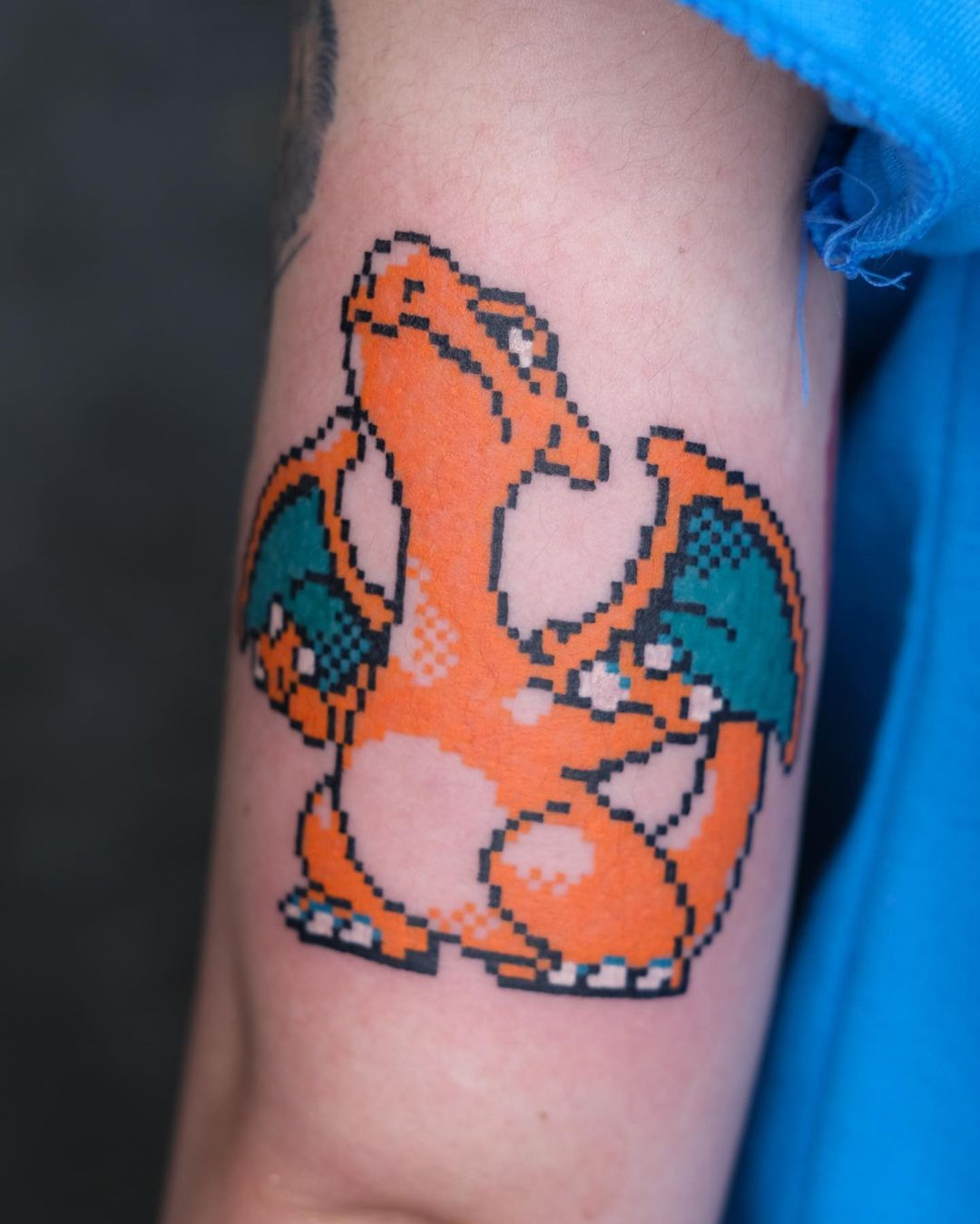 Pixel Pokémon tattoo   rpokemon