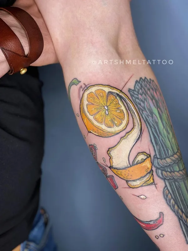 color illustrative татуировка на forearm #45117 | Тату мастер Ирина Артшмель