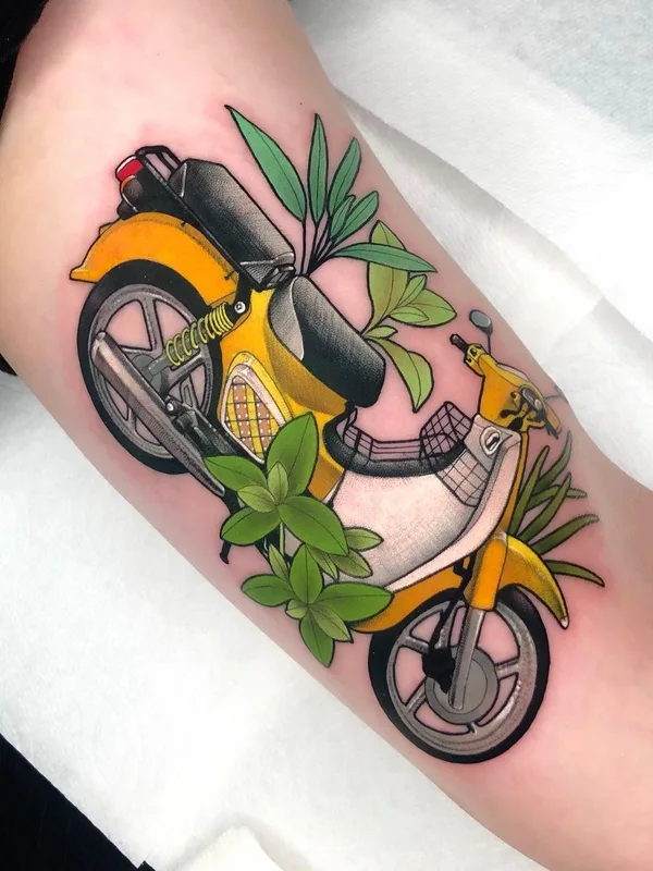 color illustrative татуировка на forearm #45263 | Тату мастер Jina Tattooer