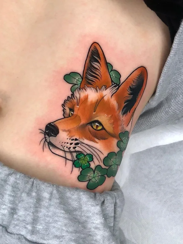 color illustrative татуировка на side #45265 | Тату мастер Jina Tattooer