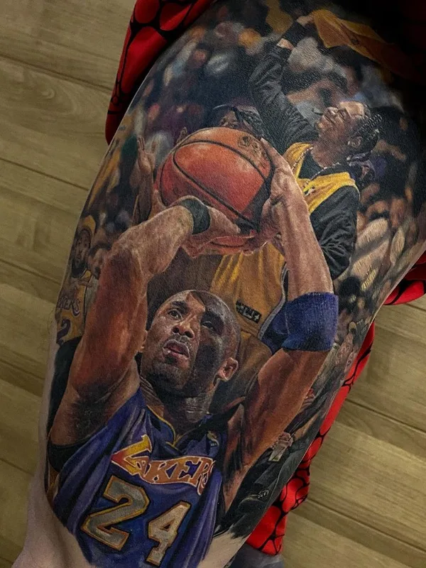 color realism татуировка на thigh #45467 | Тату мастер Настя Набока
