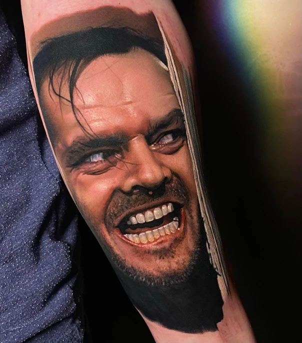 Реализм Portrait tattoo на Предплечье