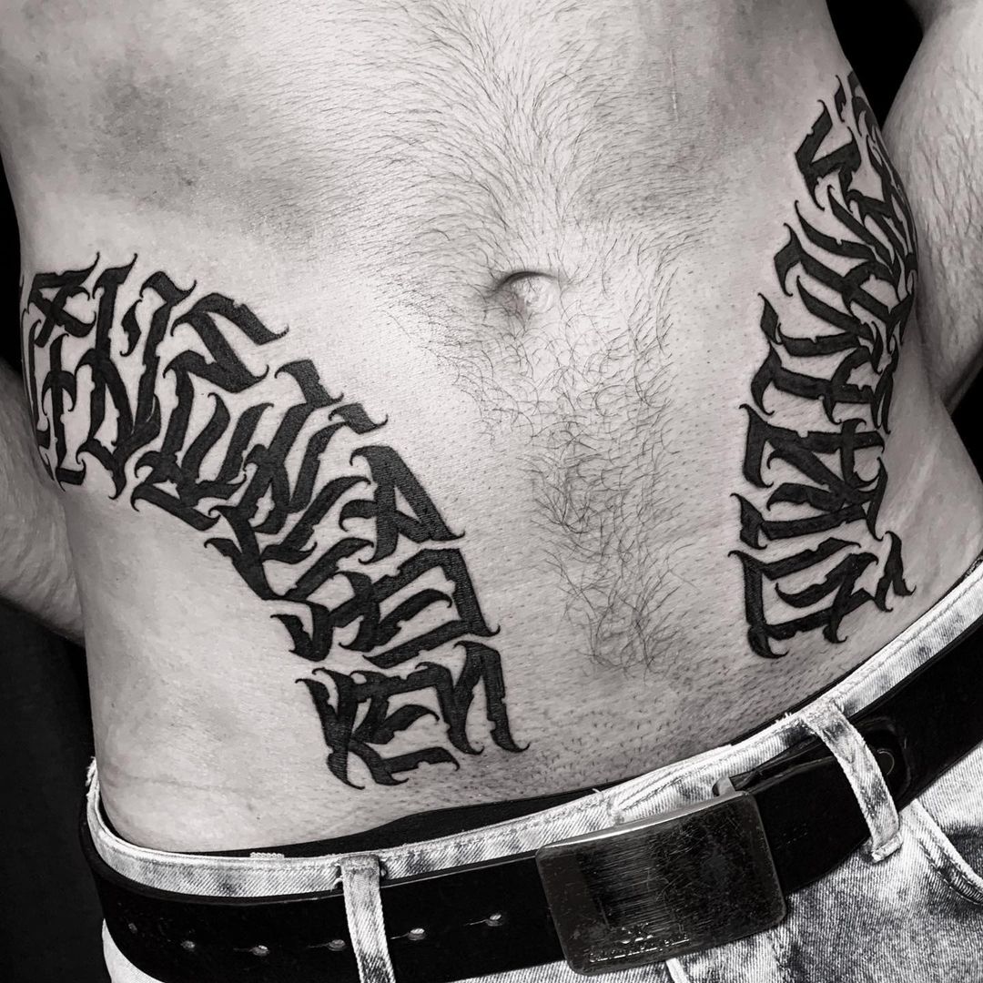 179 Cool Stomach Tattoos For Men in 2023