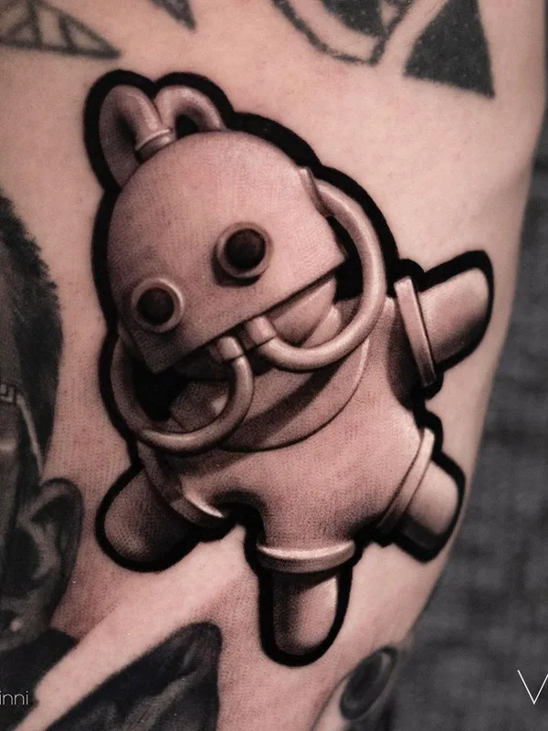 black and grey black and grey Tatuaggio su forearm #45706 | Tatuatore Сергей Vinni