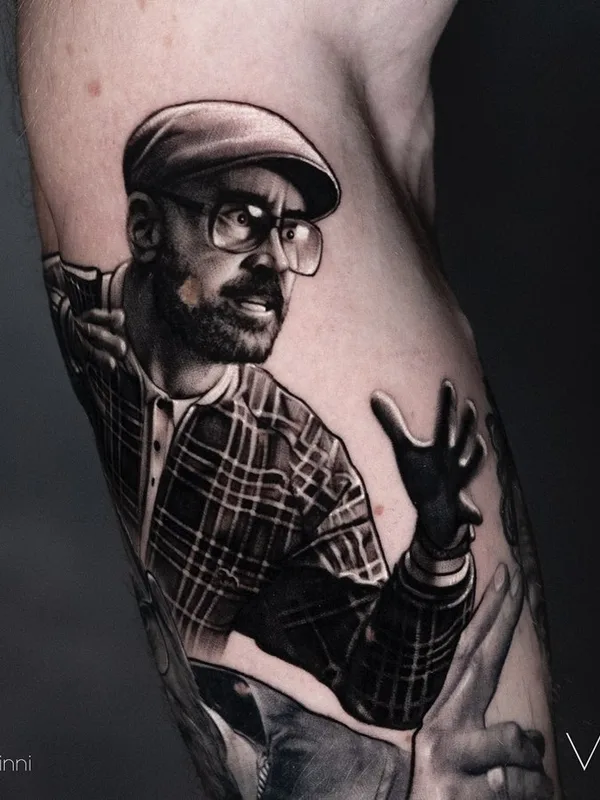 black and grey realism Tatuaggio su forearm #45708 | Tatuatore Сергей Vinni