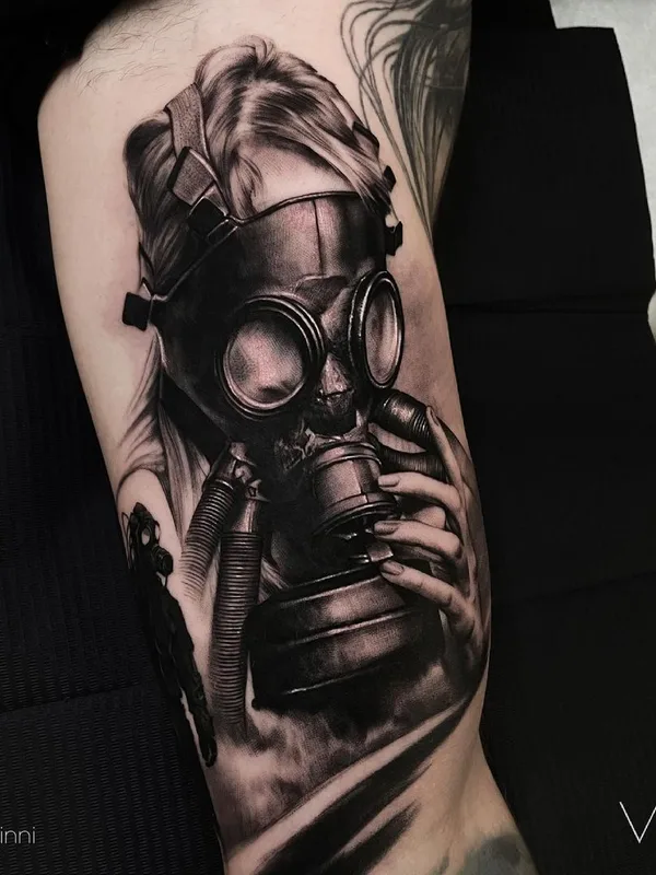 black and grey realism Tatuaggio su forearm #45707 | Tatuatore Сергей Vinni