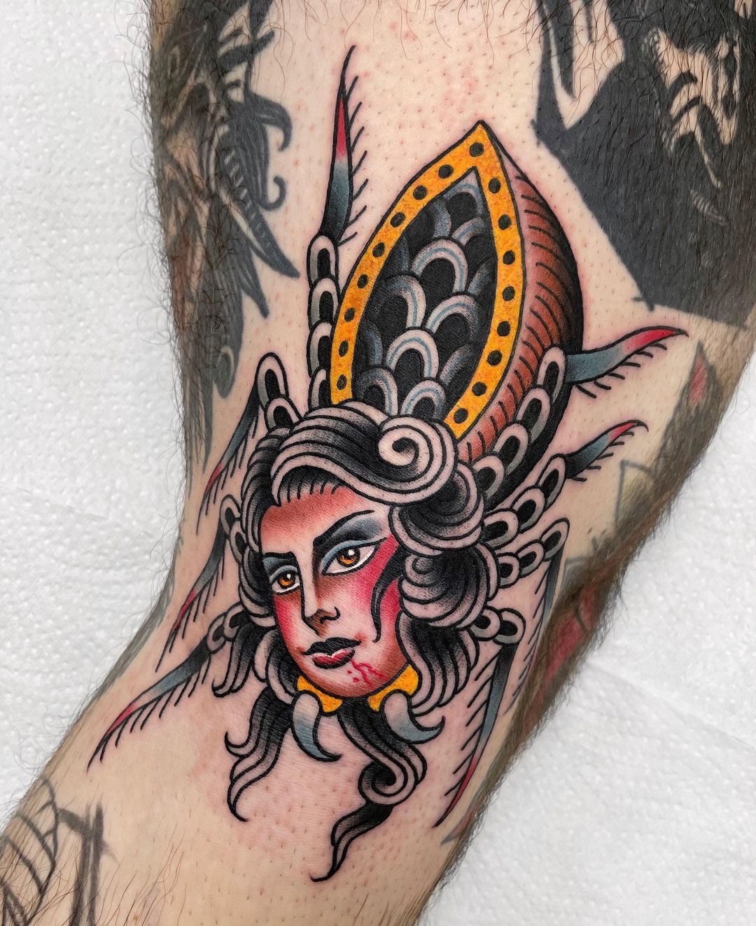 Tattoo artist Marina Goncharova | Saint Petersburg, Russia | iNKPPL