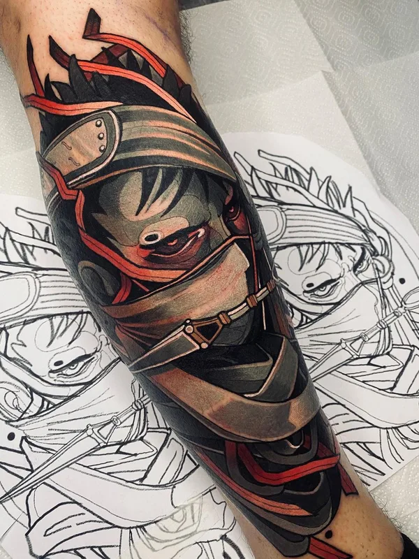 color anime Tatuagem em forearm #45849 | Tatuador Жан Поль Марат