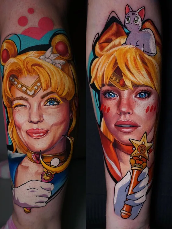 color realism tatouage sur forearm #45907 | Artiste tatoueur Дарья Пироженко