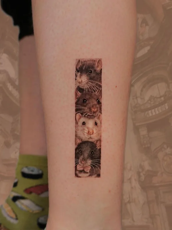 color realism Tatuaggio su calf #45972 | Tatuatore Lu Lunartik