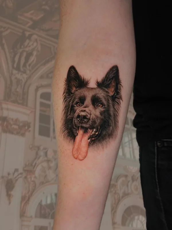 black and grey realism Tatuaggio su forearm #45976 | Tatuatore Lu Lunartik