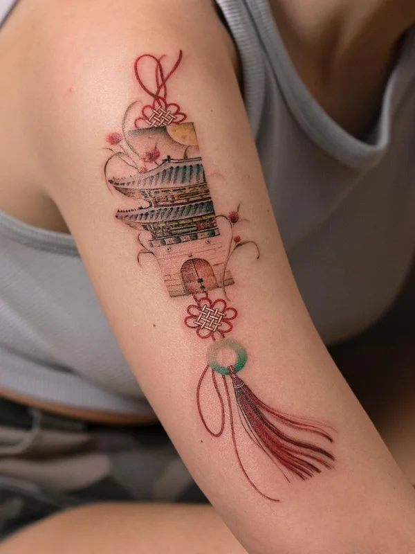 female color illustrative Tatuaggio su forearm #46236 | Tatuatore Sion