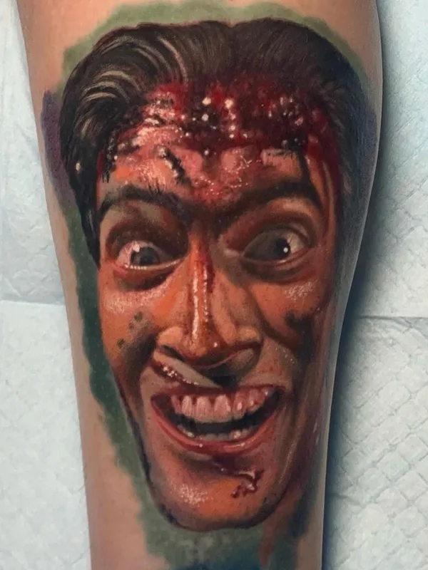 color realism tattoo on forearm #46373 | Tattoo Artist Archie Bronson