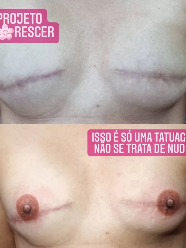 female color realism татуировка на chest #46461 | Тату мастер Rodrigo Catuaba