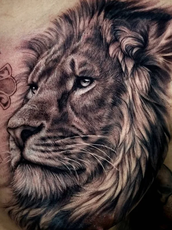 black and grey realism татуировка на chest #46456 | Тату мастер Rodrigo Catuaba