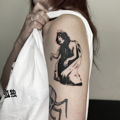 Тату эскиз #60018 Тату мастер Handpokek