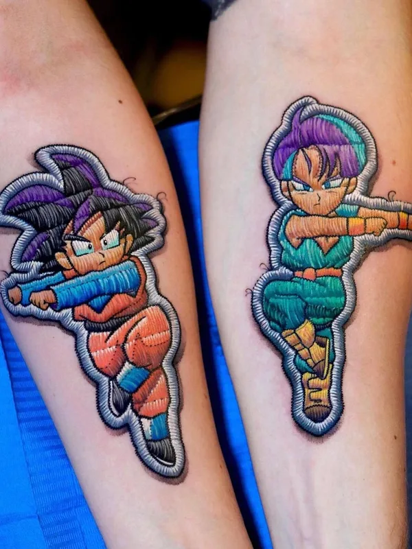 color anime tatuaje en forearm #60240 | Tatuador Terioshi Otto