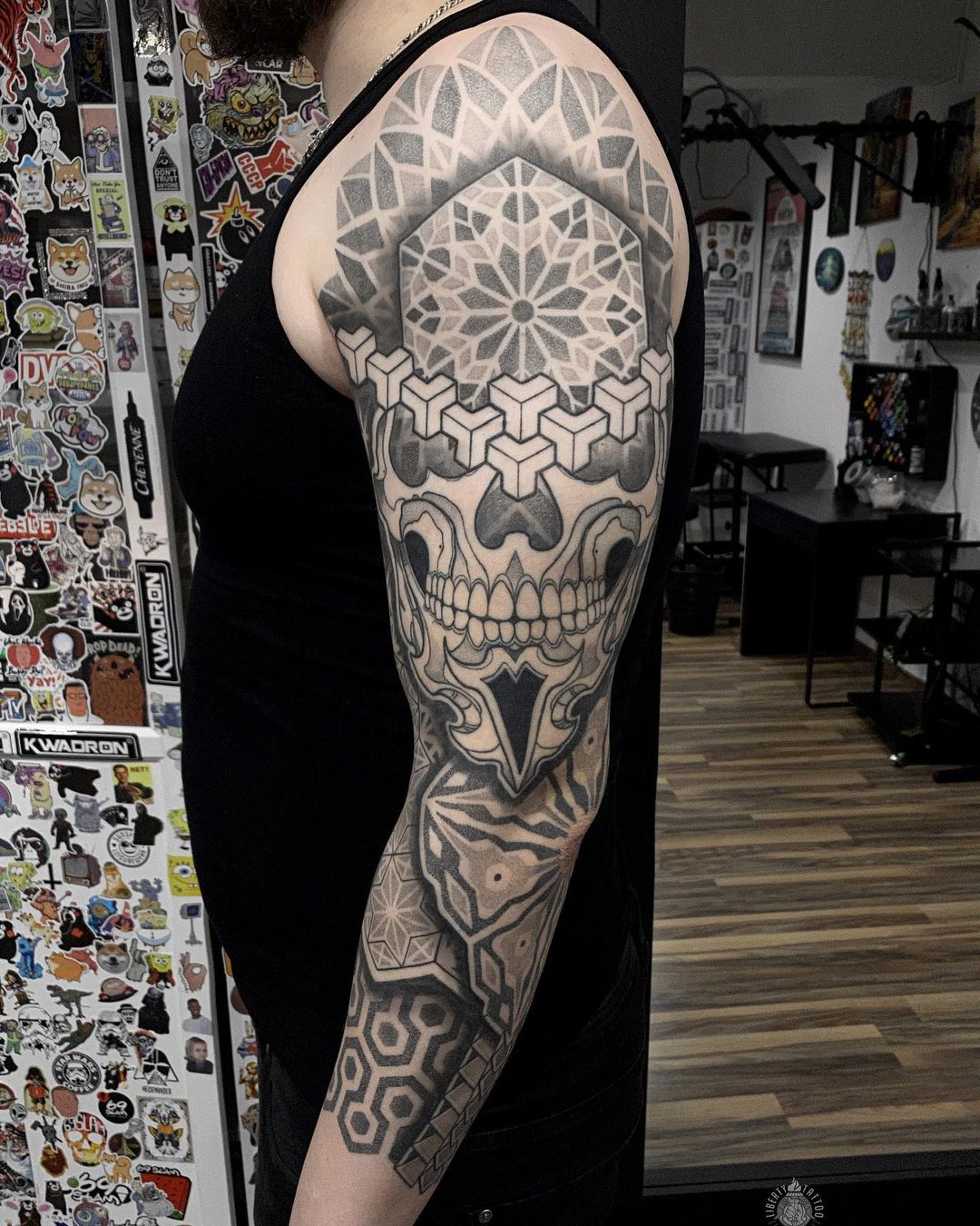 Tattoo by Liberty Tattoo at Liberty Tattoo