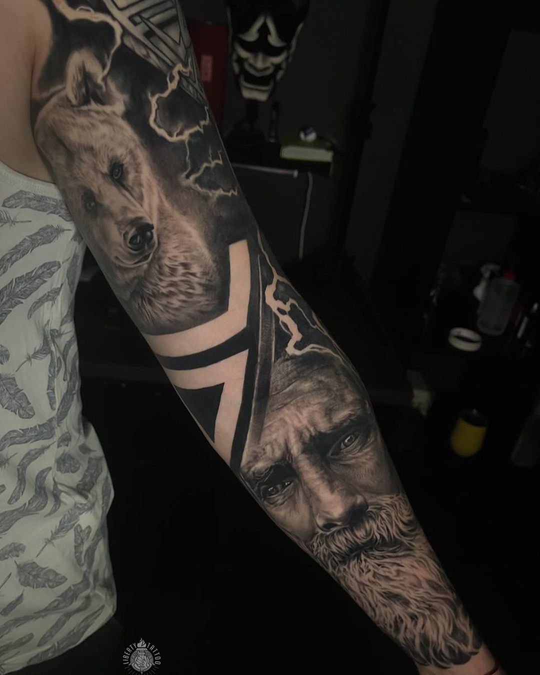Tattoo by Liberty Tattoo at Liberty Tattoo