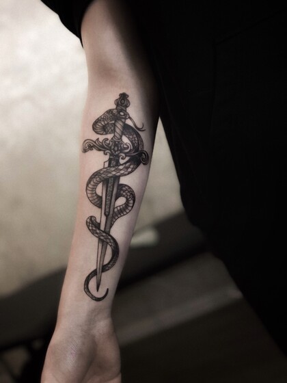 Тату эскиз #60887 Тату мастер Artem Sorih