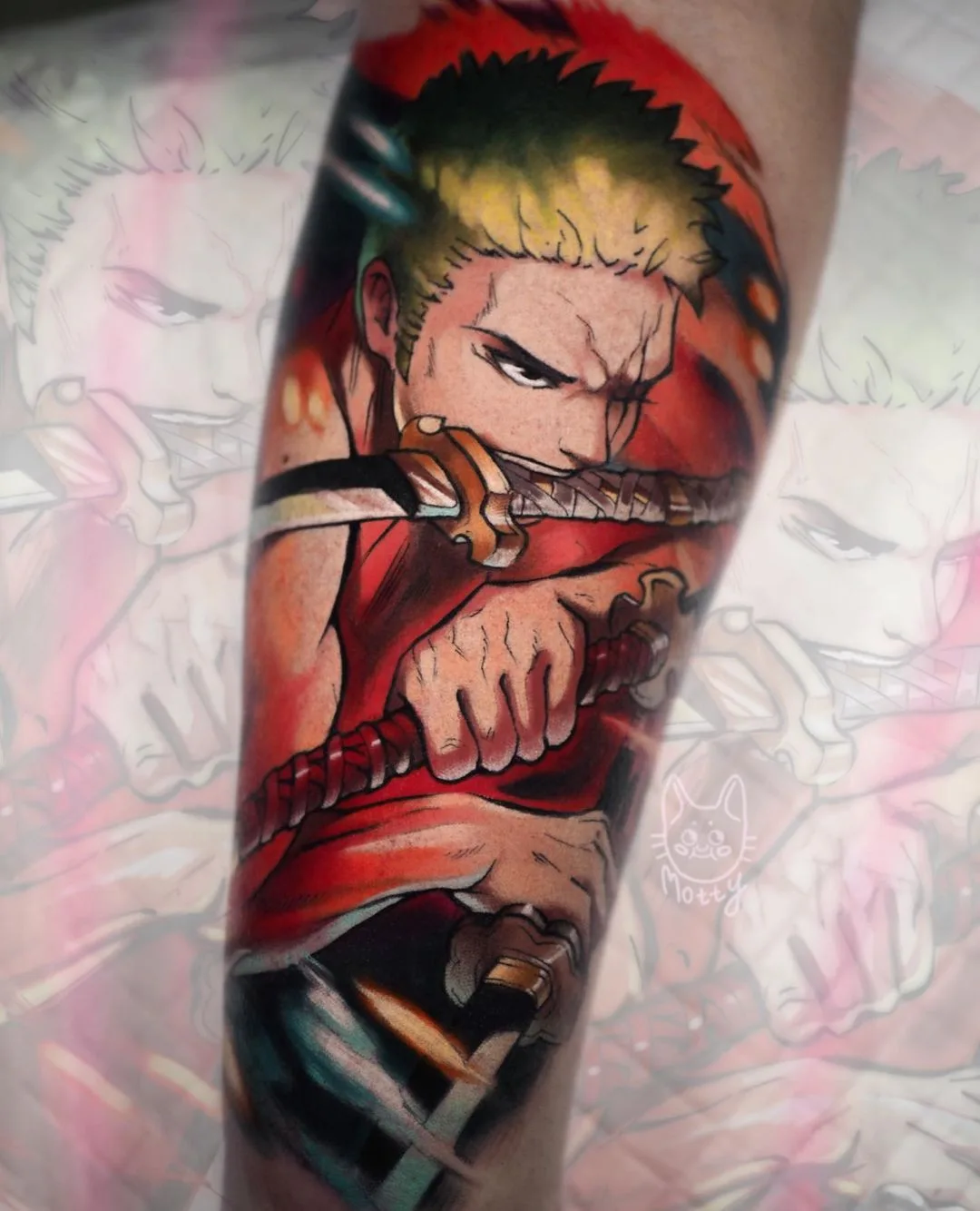 Katya Motty: Tattoo anime neotradizionale - image 1