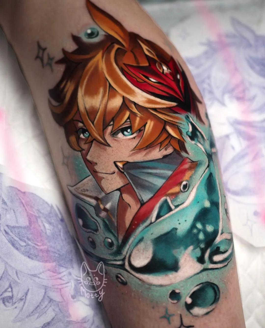Katya Motty: Tattoo anime neotradizionale - image 4