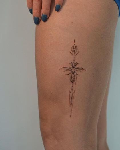 Тату эскиз #75836 Тату мастер Ирина Шмаринова