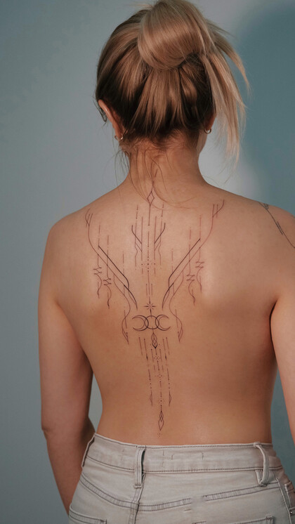 Тату эскиз #75885 Тату мастер Ирина Шмаринова