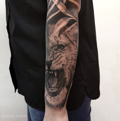 Тату эскиз #75909 Тату мастер Sasha Hugo