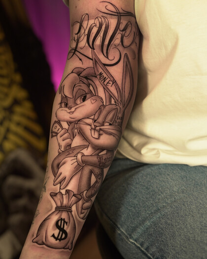 Тату эскиз #75911 Тату мастер Sasha Hugo