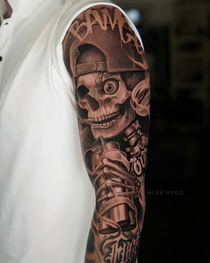 Тату эскиз #75916 Тату мастер Sasha Hugo