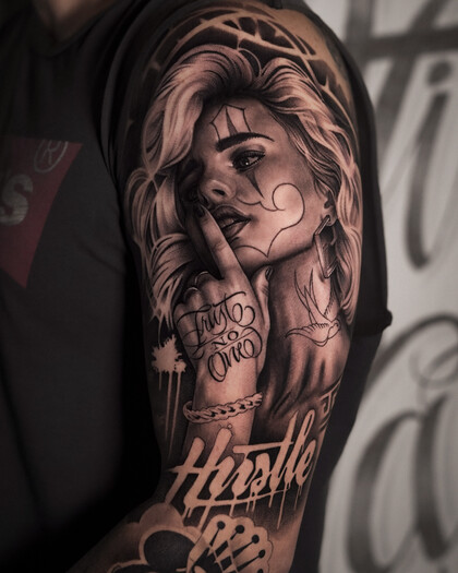 Тату эскиз #75920 Тату мастер Sasha Hugo
