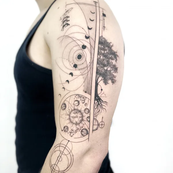 Micro Realism tattoo by Yana VORO in Moscow
