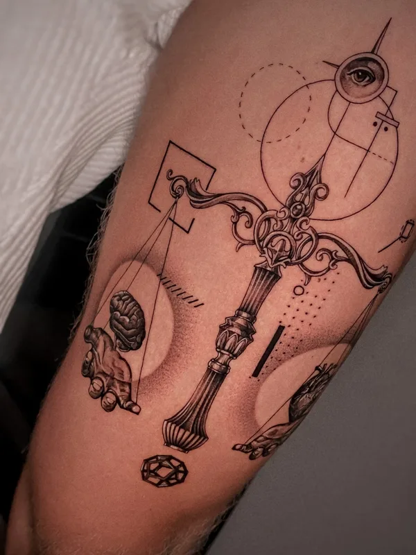 black and grey black and grey Tatuaggio su forearm #76034 | Tatuatore AlexSuprotiv