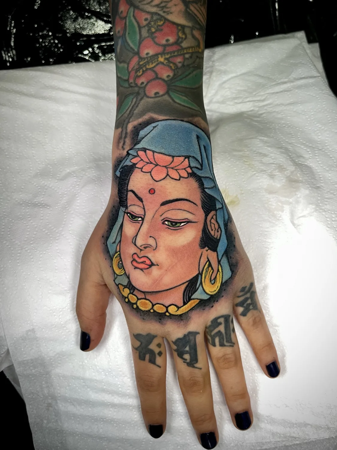Tattoo artist Jaco Abarca