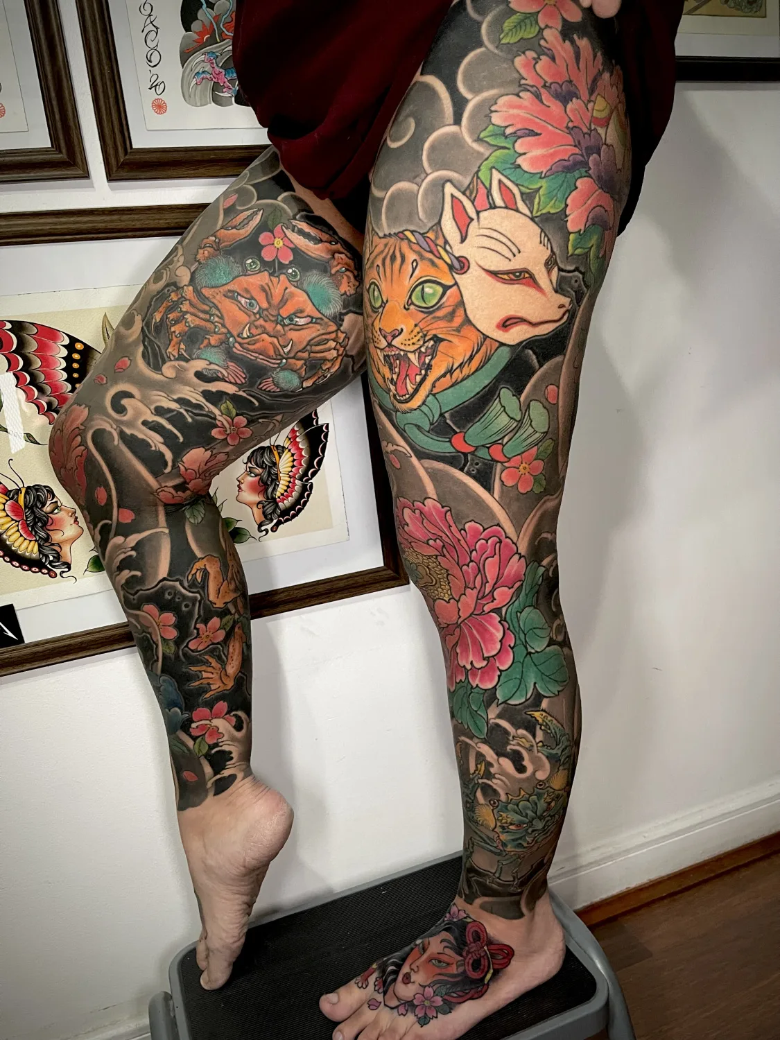 Tattoo artist Jaco Abarca