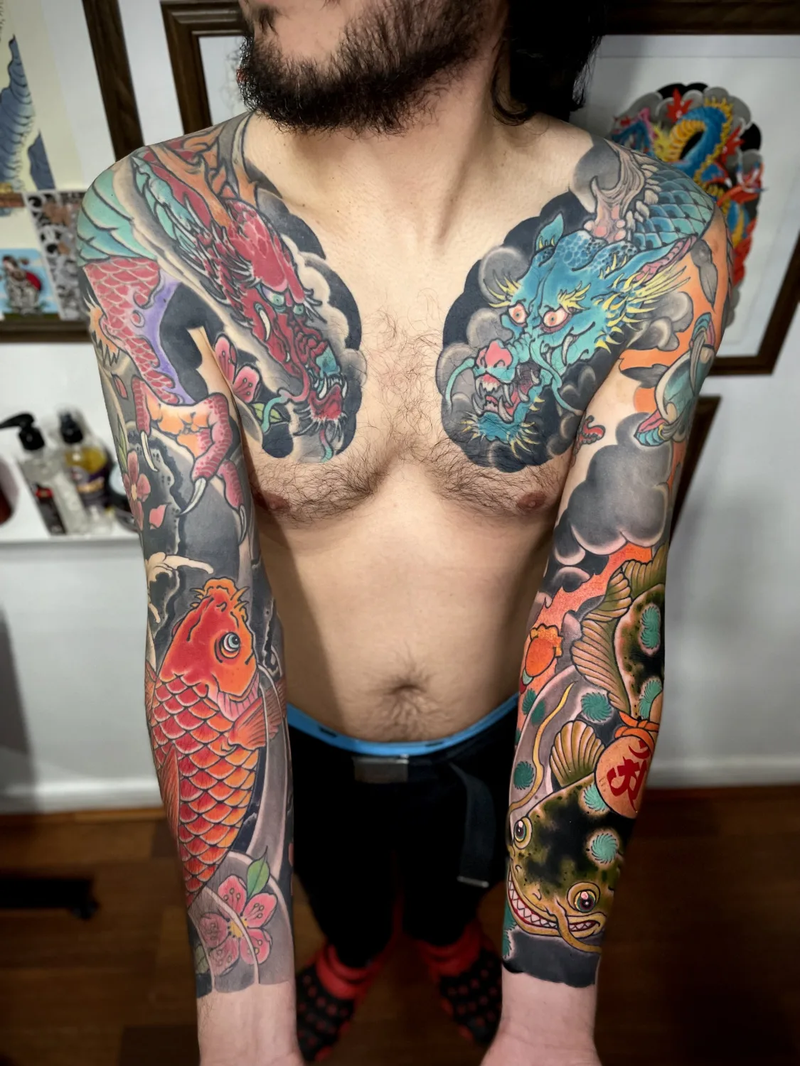 Tattoo artist Jaco Abarca